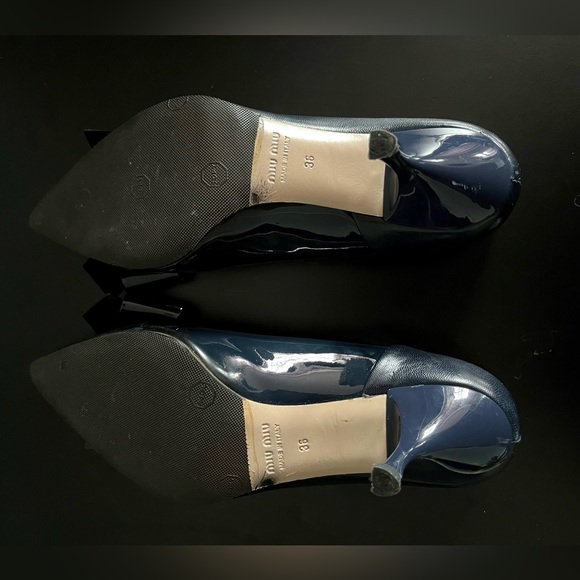 MIU MIU Bow Pump Heels Size 36 - Picture 3 of 7